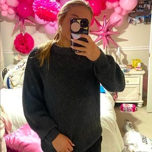 American eagle grey sweater